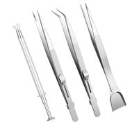 Vjsujehgy Grabber Tool Holder Set Locking Tweezers for Tiny Objects Ic Chips