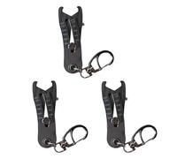 Vjsujehgy Portable Precise Thread Size Checker Keychain, Nut & Bolt Thread Size Checker Bolt Size Finder Keychain 3pc