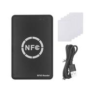 Vjsujehgy RFID NFC Chip Reader/Writer+5XCUID Card 125K 13.56M Copier RFID Duplicator Tag Copy Clone ID IC Key Badge Copy