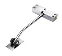 Vjsujehgy Silver Automatic Door Closer, Adjustable Spring Door Closer Doors Closers Screen Door Closer,Door Closers for Close Door