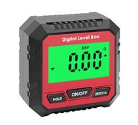 Vjsujehgy Universal Bevel Box 90 Degree Mini Electronic Digital Protractor Inclinometer Tester Measuring Tool Level