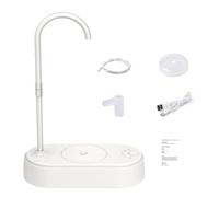 Vjsujehgy Water Bottle Pump Desktop Electric Water Dispenser Type-C Charging Portable Automatic Desktop Water Pump