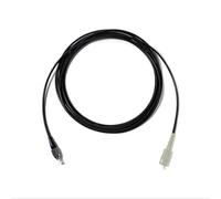 VJSUWI 1 core OM3 TPU Armored fiber patch cord 1-300m 1C SC LC FC ST 3mm Multimode 100M 200M 120M50M optical fibre jumper outdoor(150m 1pc,FC-FC)