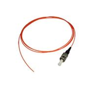 VJSUWI 50Pcs 1.5M FC UPC Pigtail Optic Fiber Cable 0.9mm OM2, Orange,LSZH Fiber Optic Pigtails Factory Direct