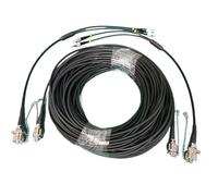 VJSUWI Armored patch cord 2 core ODC-LC single mode FC SC 5.0mm optical cable waterproof(Round-round 70m)