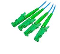 VJSUWI Armored patchcord 1 core 5M-500M E2000/A LC FC ST SM 100M 200M singlemode optical fibre jumper 1 core simplex E2000(40M 1pc,E2000A-LC)