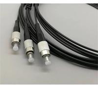 VJSUWI Fiber optic jumper FC-FC simplex 1000um 500um 2000um 1m 3-m 5m plastic optical fibre POF patch cords SX 2pcs(500um 2m)