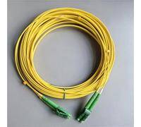 VJSUWI LC-LC Double Core Single Mode Cable Fibra Optica FTTH 2.0mm G657A1 LSZH 1M/2M/5M/10M Fiber Optic Extension Cable(3 meters)