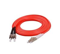 VJSUWI LC-ST fiber patch cord duplex multimode 50/125um 2.0mm orange cable optical fibre jumper 20pcs(2MTR)