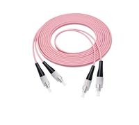 VJSUWI OM4 Fiber Optic Patch Cord 1-100m Duplex Cable 0.2m 0.5m LC SC FC ST(90m 1pc,FC-FC)