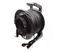 VJSUWI Optical Patch cord 6C TPU LC-LC Armored 50m60m70m80m90m 6 cores with PCD235 drum SM LSZH 5mm waterproof singlemode outdoor CPRI(50m LSZH LC-LC)