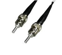 VJSUWI POF patchcords 1.0mm core ST-ST ST FC 2pcs 1M 2M 3-M 4M 5M Simplex duplex metal ferrule industrial control servo medical jumper f(ST-FC 2mtr)
