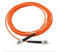 VJSUWI Simplex fiber optic cable, 10PCs, OM1, LC-LC-SC-FC-FC-FC-FC-St 62.5/125um, 1 2 3 5 7 10m FTTH jumper, il 0.3db(5M,LC-LC)