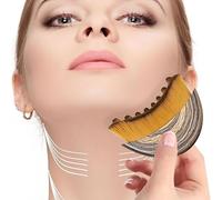 Vjyibpb Lymphatic Contour Face Brush, Brushing Face Brush, Lymphatic Drainage Massager for Face, Chin Jawline Sculpting, Portable Facial Tool, Fit The Skin,Reduce Puffiness for Daily Us, with Box