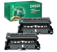 VJZYUTSW 2x DR820 Drum Compatible With HL-L6200DW MFC-L5800DW MFC-L5900DW Printers And Similar Models