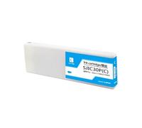 VJZYUTSW 300ml Compatible Ink Cartridge With Pigment Ink And Chip For TM-C7500G C7500GE C7500G E-312 Printers Works With Europe 300ml SJIC30P Model(SJIC30P(C))