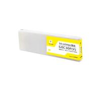VJZYUTSW 300ml Compatible Ink Cartridge With Pigment Ink And Chip For TM-C7500G C7500GE C7500G E-312 Printers Works With Europe 300ml SJIC30P Model(SJIC30P(Y))