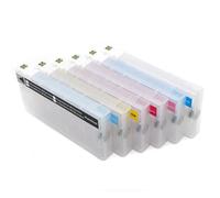 VJZYUTSW 6Color Set T7811 T7816 Compatible Refill Ink Cartridge With Chip 200ML Ink Bag For DX100 Printer Models
