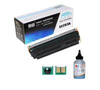 VJZYUTSW Compatible CF283A 125A Toner Cartridge For Pro MFP M125a M125nw M127fw M127fn M201n M201dw M225dn M225dw 1. 5K With Chip(1Set)