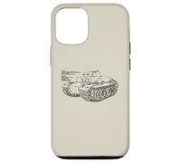 VK 1801 Panzer I Prototype German WW2 Tank Diagram Info Case for iPhone 12/12 Pro