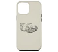VK 1801 Panzer I Prototype German WW2 Tank Diagram Info Case for iPhone 12 Pro Max
