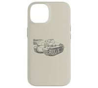VK 1801 Panzer I Prototype German WW2 Tank Diagram Info Case for iPhone 14