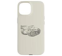 VK 1801 Panzer I Prototype German WW2 Tank Diagram Info Case for iPhone 15