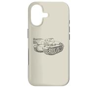 VK 1801 Panzer I Prototype German WW2 Tank Diagram Info Case for iPhone 17