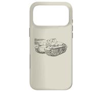 VK 1801 Panzer I Prototype German WW2 Tank Diagram Info Case for iPhone 17 Pro Max