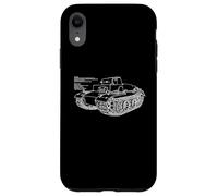 VK 1801 Panzer I Prototype German WW2 Tank Diagram Info Case for iPhone XR