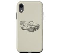 VK 1801 Panzer I Prototype German WW2 Tank Diagram Info Case for iPhone XR
