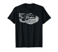 VK 1801 Panzer I Prototype German WW2 Tank Diagram Info T-Shirt