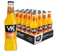 VK Orange & Passionfruit | 24x275ml | Glass Bottles | VK Alcopops | Vodka
