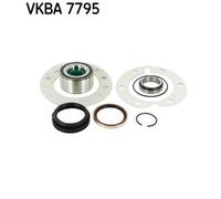 Wheel Bearing Kit Rear 40mm Width Fits Toyota Hilux Viii Pickup - SKF VKBA 7795