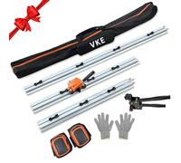 VKE 3300MM Manual Tile Cutter,Large Size Tile Cutters for Ceramic Tiles/Rock Slab,Maximum Cutting Tile Thickness 1200mm,Cutting Tool with Suction Cup Inside,Connectable Manual Cutter