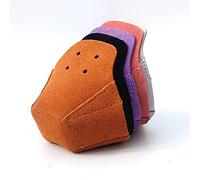 VKEDA 100% Real Cowhide | Toe Cap Guard Protectors | Roller Skate Derby Speed 1 Pair(Black)