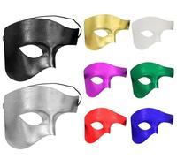 VKI® 4 Pairs Phantom Masks, The Opera Masquerade Mask, Half Face Eye Mask for Women and Men, Vintage Masquerade, Carnival, Masquerade Mask, Face Costume, Carnival, Fancy Dress