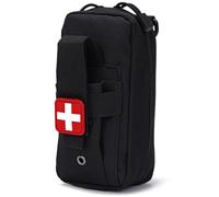 VKINGBOR Portable First aid kit Outdoor Sports Field First aid kit MOLLE Accessory Bag Military Tactical Storage Bag Suitable for Tactical Games Adventure Camping