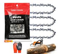 Vkinman 24 Inch Chainsaw Chain Kit, Fast-Cutting Replacement Chain, Compatible with Husqvarna, Stihl, and Echo Models, Ideal for Professionals and DIY Enthusiasts