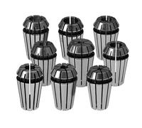 Vkinman 9Pcs ER16 Spring Collet Set for CNC Milling Lathe Tool Engraving Tool Holder Gripping Range, 1/8" 5/32" 3/16" 7/32" 1/4" 9/32" 5/16" 11/32" 3/8"