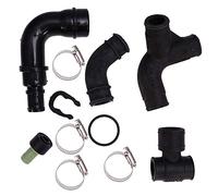 Vkinman Engine Crankcase Breather Vent Hose Valve Set Replacement for VW Passat Audi A4 Quattro 1.8L