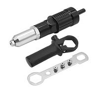 Vkinman Pop Rivet Gun Tool Rivet Drill Attachment Power Drill Tool Kit Cordless Rivet Gun