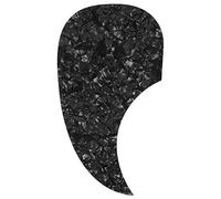 Vklopdsh 1pcs Acoustic Guitar Pickguard -Adhesive Pick Plate Comma Shape for Classical Acoustic Guitar Part,