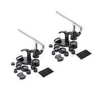 Vklopdsh 28Pcs Watch Press Set,18mm to 50mm Watch Case Closer,Watch Repair Kit (Black)