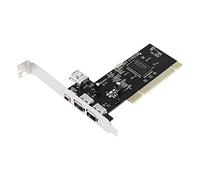 Vklopdsh 3 Port IEEE 1394 Firewire Card PCI Firewire Adapter IEEE 1394 PCI Controller Card for Desktop PC