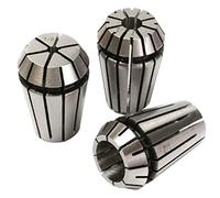 Vklopdsh 3pcs ER20 Spring Collet Chuck Lathe Milling CNC Engraving Holder 1/8 inch 1/4 inch 1/2 inch