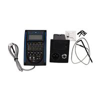 Vklopdsh 5 Band EQ Equalizer, Acoustic Guitar Preamplifier Tuner with LCD Tuner and Volume Control LC-5