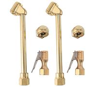 Vklopdsh 6 Pack Heavy Duty Chuck Set, 1/4 Inch Chuck for Tire Inflator Gauge Compressor Accessories