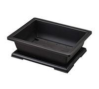 Vklopdsh Large Rectangle Bonsai Planter Nursery Balcony Container 29X21X10.5Cm