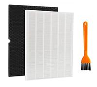 Vklopdsh Replace Filter H for 5500 2 Air Purifier, HEPA Filter & Activated Carbon Filter Combo Pack Compare with Part 116130